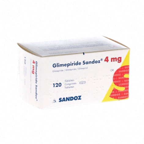 Boîte de Glimepiride 2 mg